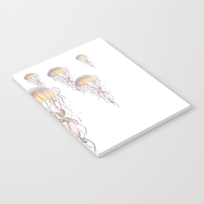Watercolor Jellyfish Notebook