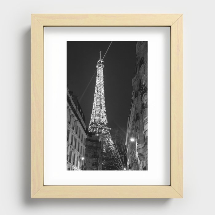 Midnight in Paris Recessed Framed Print