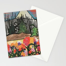 Light Emerges From Char Stationery Cards