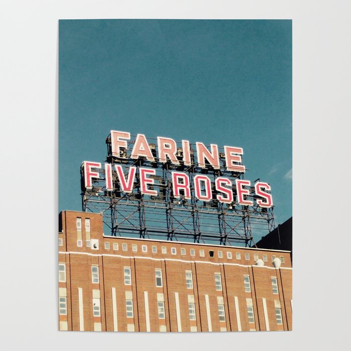 Farine Five Roses Poster