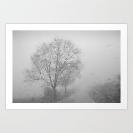 Rainy Days Art Print