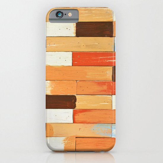 Colorful brick wall iPhone & iPod Case