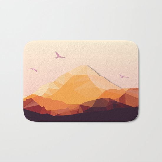 Night Mountains No. 25 Bath Mat