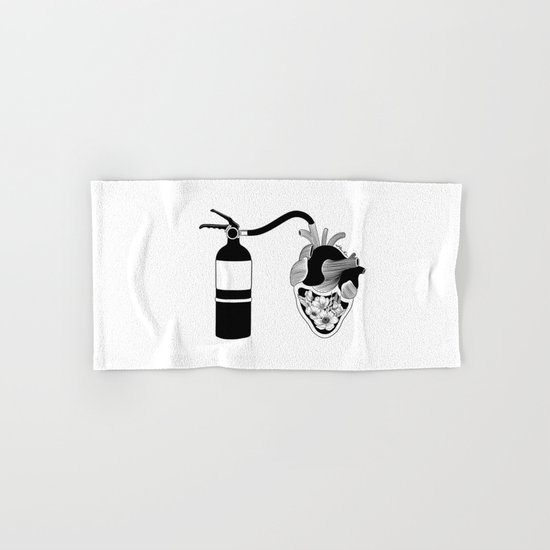 Good Heart, Bad Temper Hand & Bath Towel