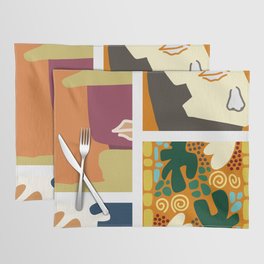 Assemble patchwork composition 1 Placemat