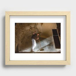 The big sweep Recessed Framed Print