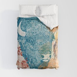 Blue Bison Comforter