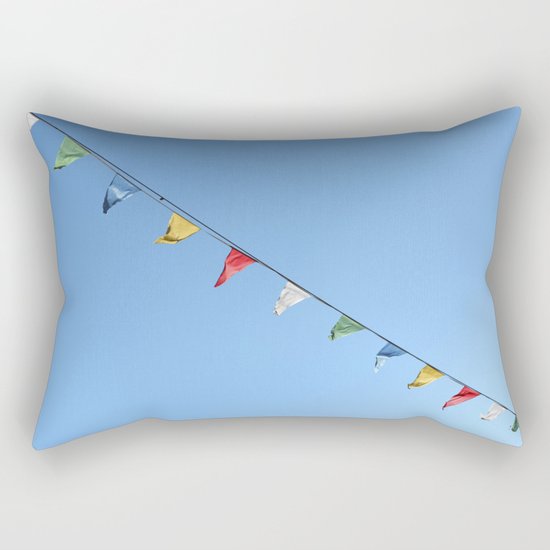 Colorful and minimal party Rectangular Pillow