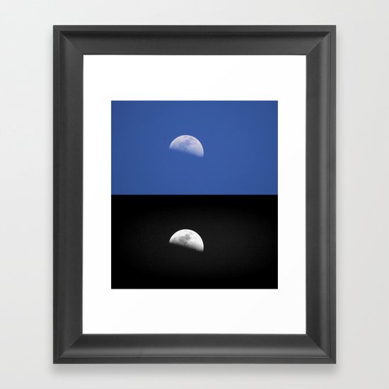 Day and Night Framed Art Print