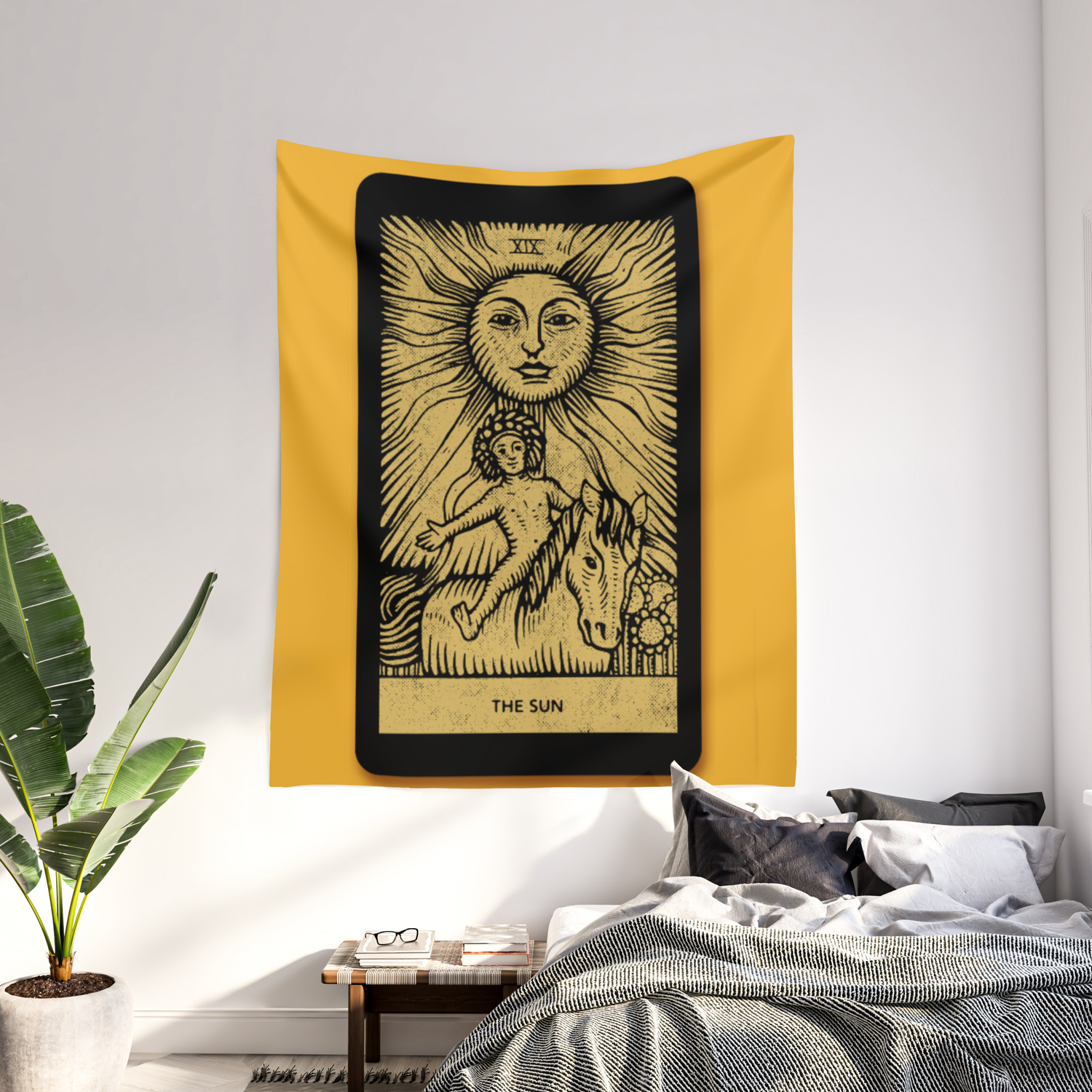 Sun Tarot Card Wall Tapestry By Suzannechami Society6