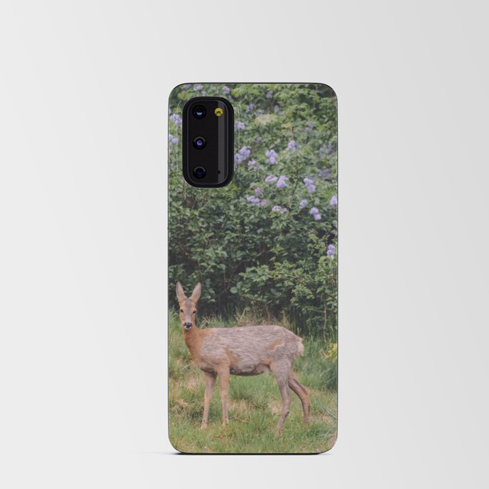 deer & lilacs Android Card Case
