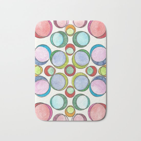 Orbicular Symmetry Bath Mat