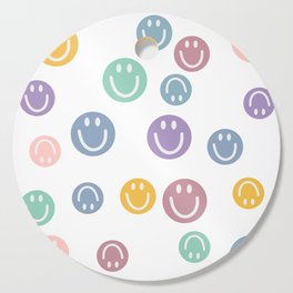 Cute Smiley Face Pattern Cutting Board