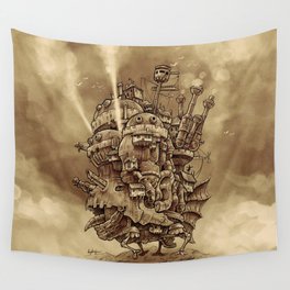 Moving Castle Wall Tapestry