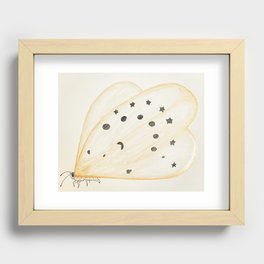 cosmic butterfly Recessed Framed Print