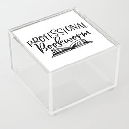Professional Bookworm Acrylic Box