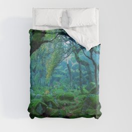 Enchanted forest mood Duvet Cover