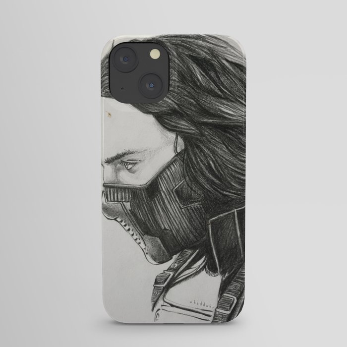 The Winter Soldier (sketch) iPhone Case