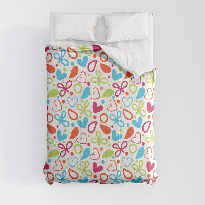 Colorful Lovely Pattern XVI Comforter