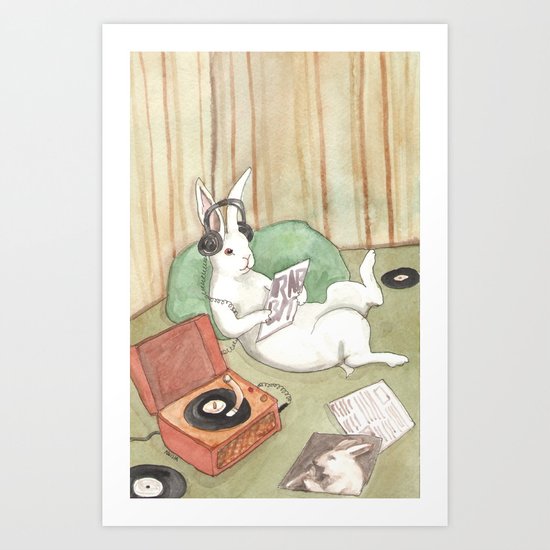 Vinyl Art Print