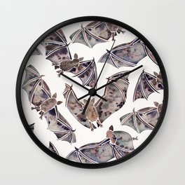 Bat Collection Wall Clock