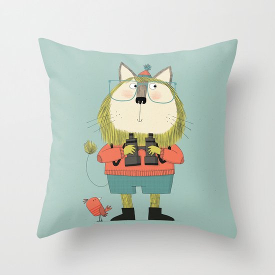Twitcher Throw Pillow