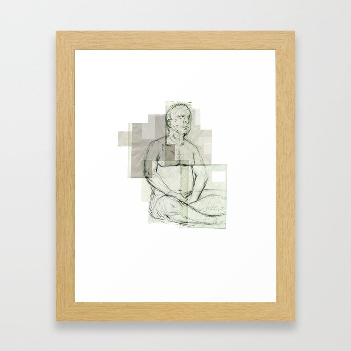 meditation Framed Art Print