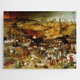 Pieter Bruegel (also Brueghel or Breughel) the Elder "The Triumph of Death" Jigsaw Puzzle