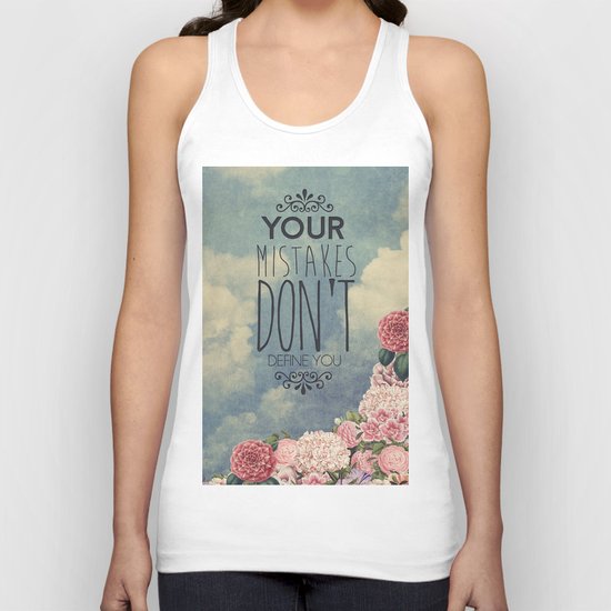 Don't define you Unisex Tank Top