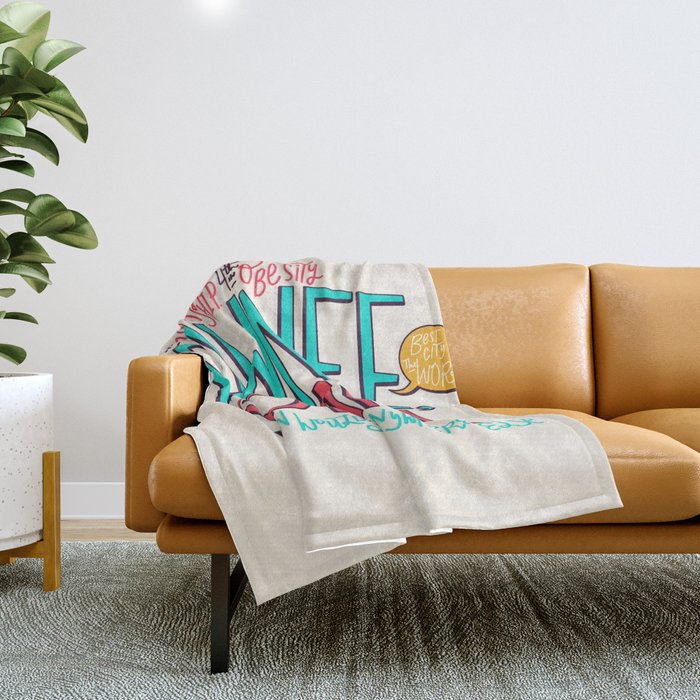 Chelsea shop throw blanket