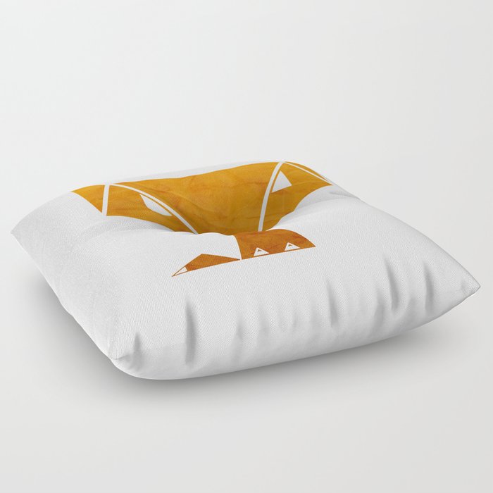 Origami Fox Floor Pillow