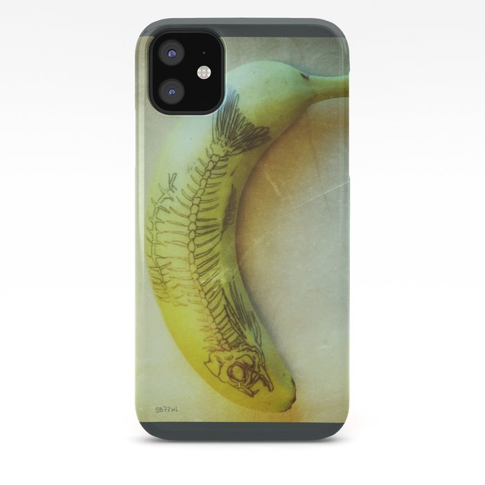 Banana Fish Bone Iphone Case By Stephanbrusche Society6