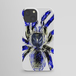 Tarantula Blue iPhone Case
