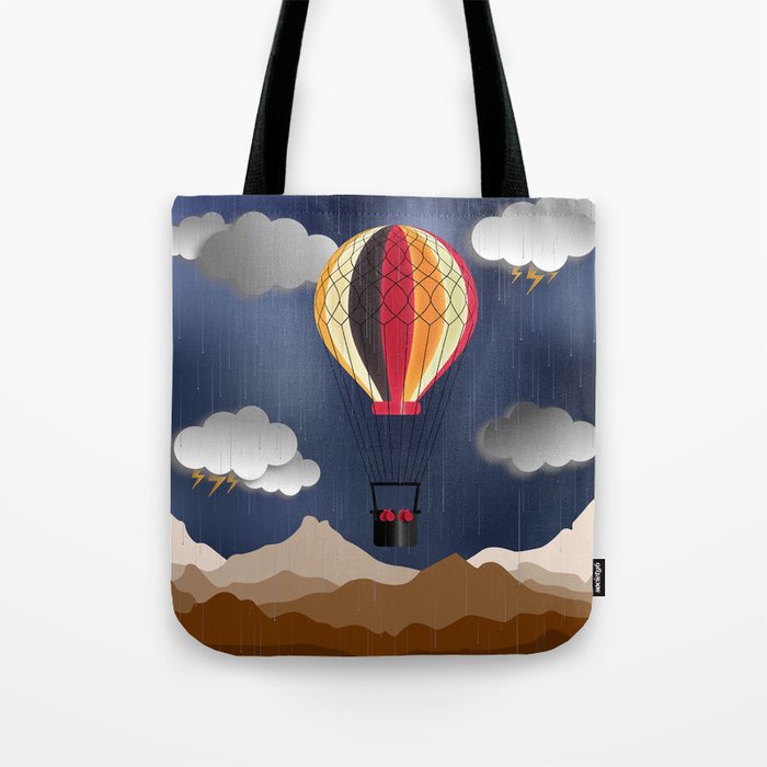 Balloon Aeronautics Rain Tote Bag