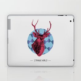 Strange world / crazy Deer Laptop & iPad Skin