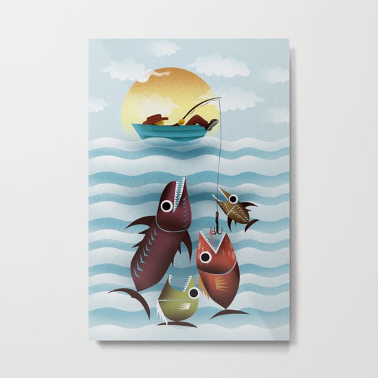 No Time to Relax Metal Print