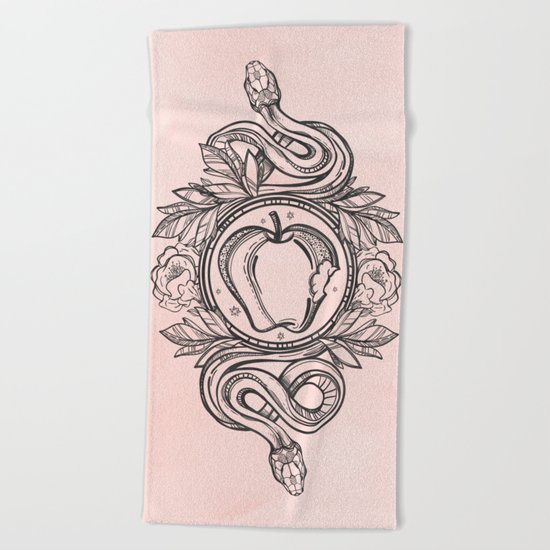Garden of Eden Beach Towel
