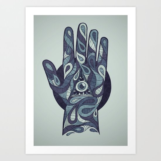 The Idle Hand Art Print