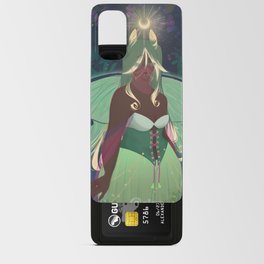luna moth fairy Android Card Case