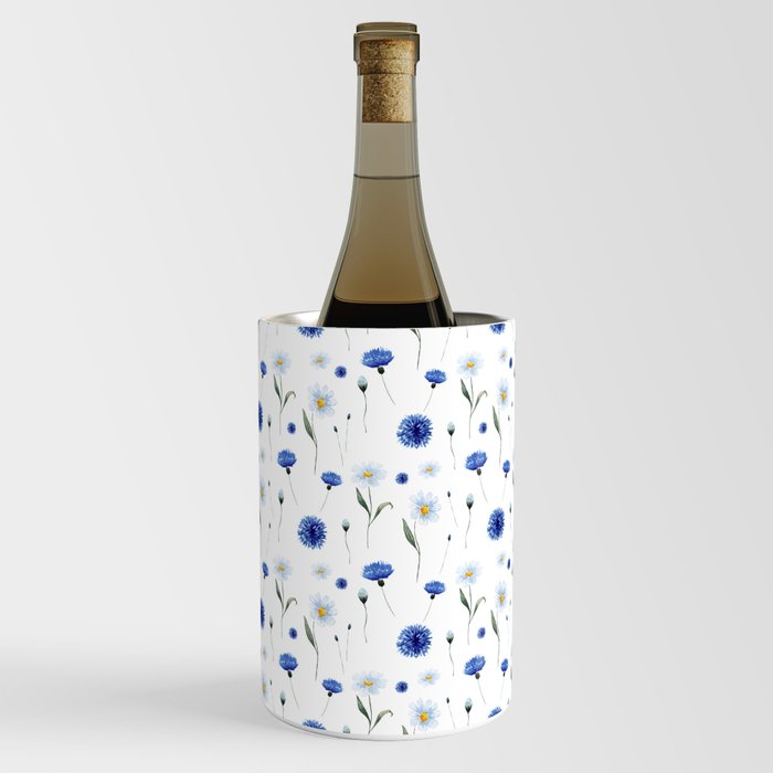 Cornflower and daisy. Wine Chiller