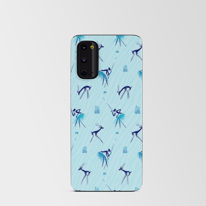 Africa Hunting - Blue Android Card Case