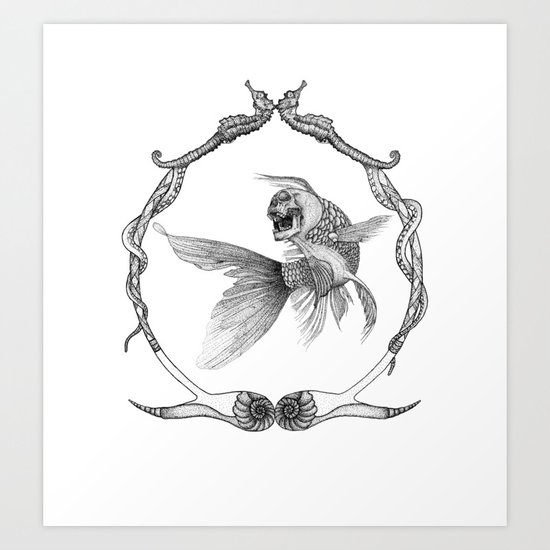 All that glitters... //framed// Art Print