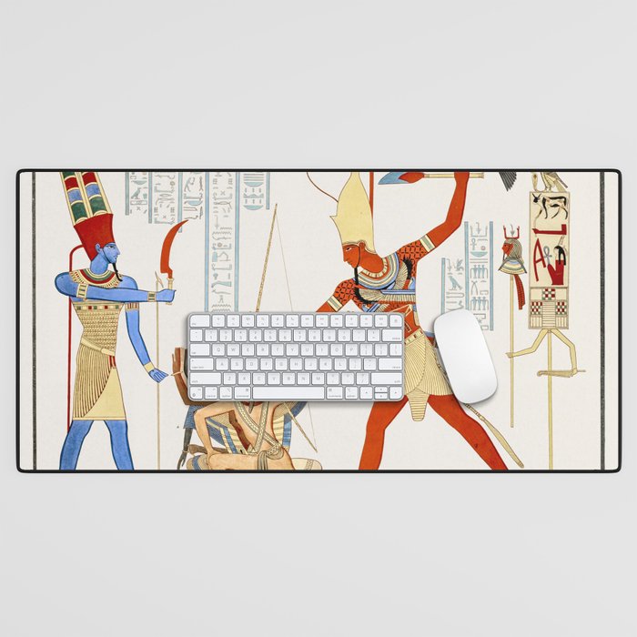 Gods of Egypt Pharaohs of Egypt Desk Mat