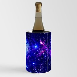 Fox Fur Nebula Galaxy blue purple Wine Chiller
