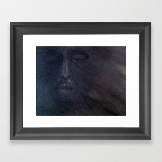 Sleeping Framed Art Print