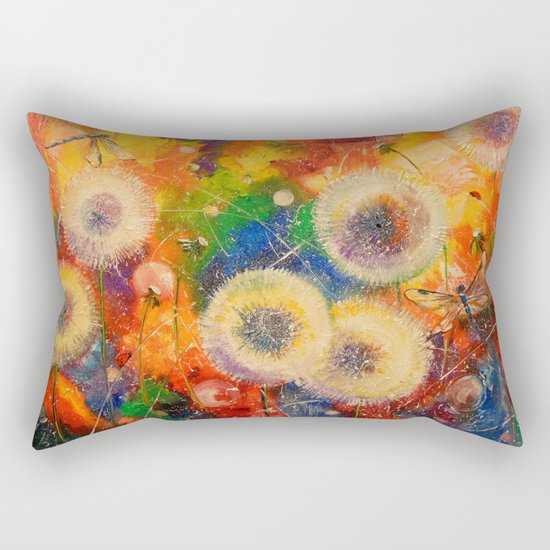 Colors of summer Rectangular Pillow