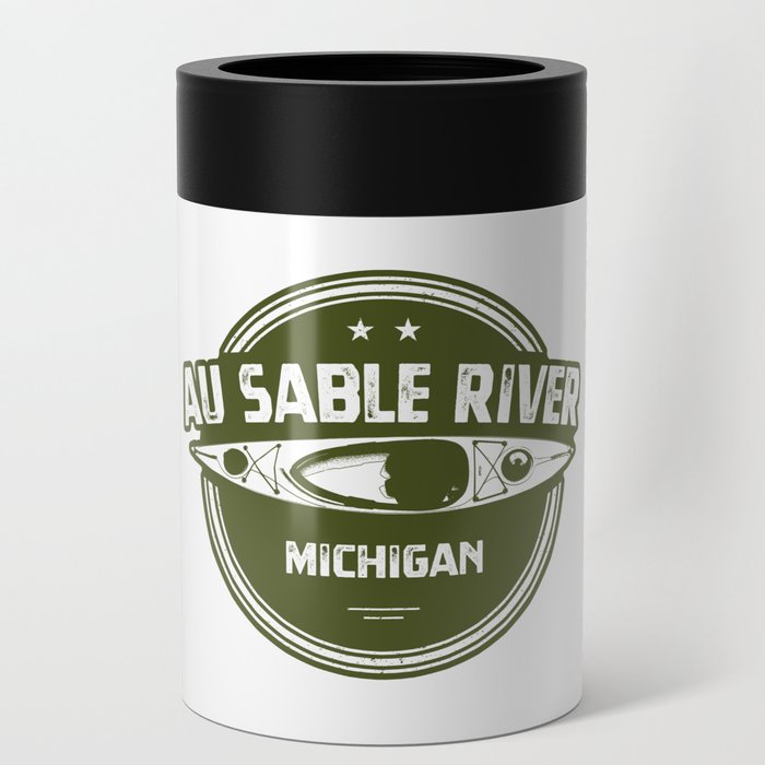 Au Sable River Michigan Kayaking Can Cooler