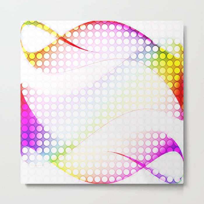 abstract colorful tamplate Metal Print