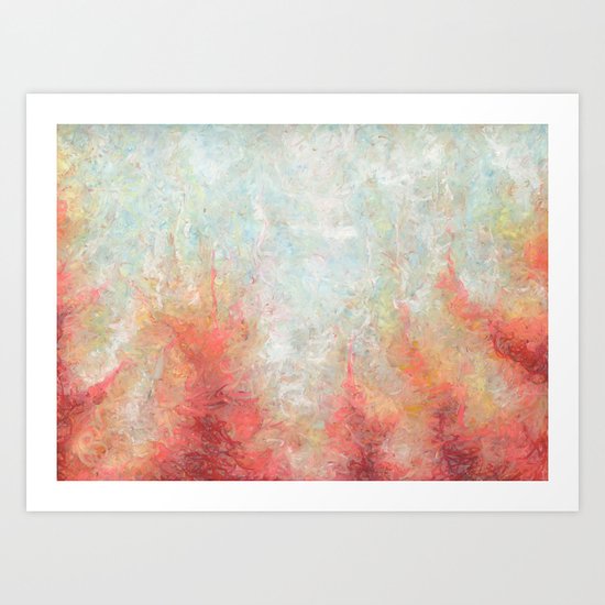 With My Own Eyes Art Print
