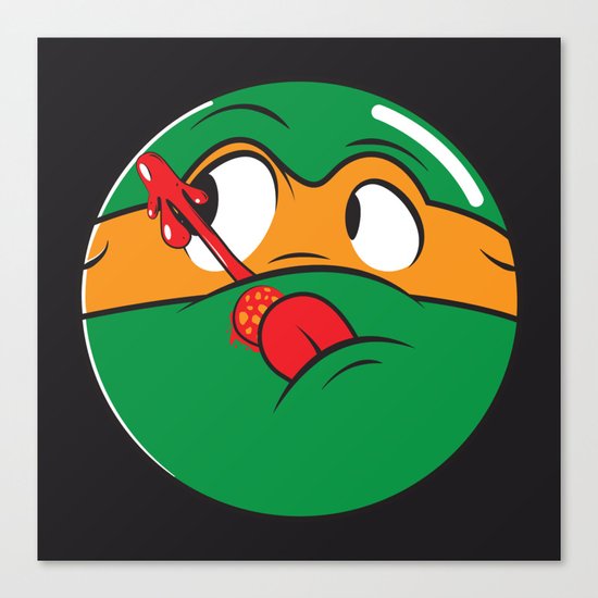 Who Watches the Pizza? Canvas Print